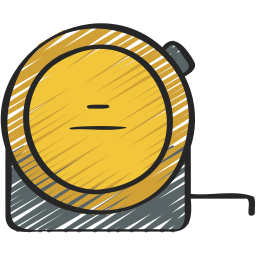 Tape measure icon