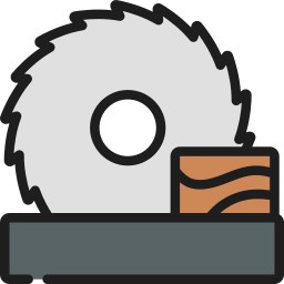 Saw blade icon