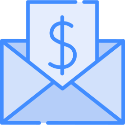 Mail attachment icon