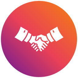 Hand shake icon