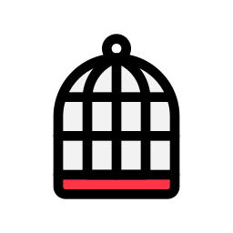 Bird cage icon