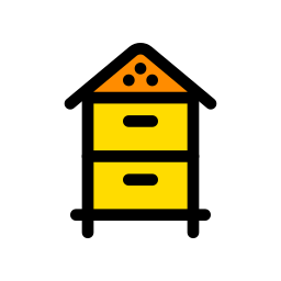 boîte à abeilles Icône