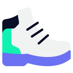 chaussures de randonnée Icône