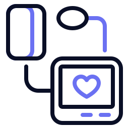 혈압 모니터 icon