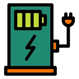 Electric station icon