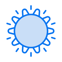 Sun icon