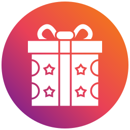 Gift box icon