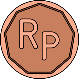 rupia indonezyjska ikona