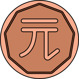 nieuwe taiwanese dollar icoon