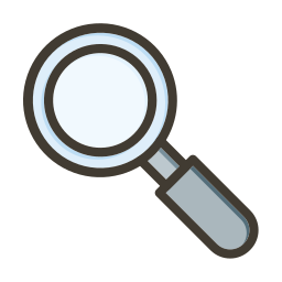 Magnifing glass icon