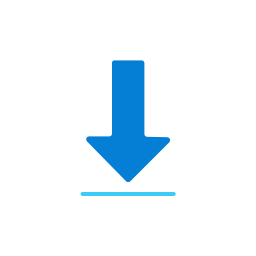 Arrow down icon