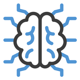 réseau neuronal Icône