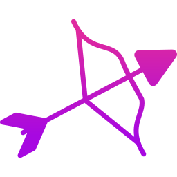 Bow and arrow icon