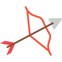 Bow and arrow icon