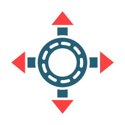 Roundabout icon