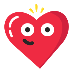 corazón icono