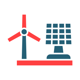 Возобновляемая энергия иконка