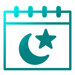 Islamic new year icon