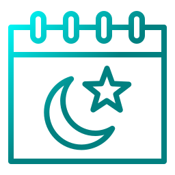 Islamic new year icon