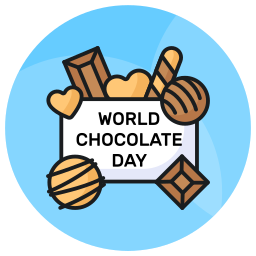 Światowy dzień czekolady ikona