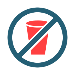 No drinks icon