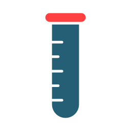 Test tubes icon