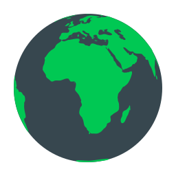 Earth africa icon