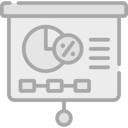 tableau de présentation Icône