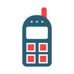Cellular phone icon
