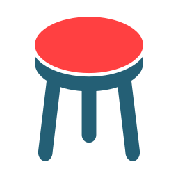 tabouret Icône