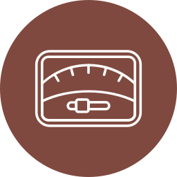 medir la temperatura icono