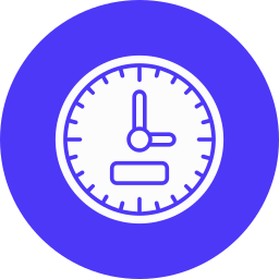 Wall clock icon