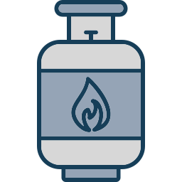 cilindro de gas icono
