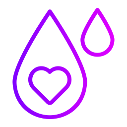 Water donation icon