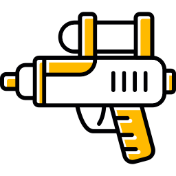 pistola de agua icono