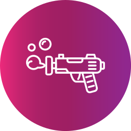 Toy gun icon