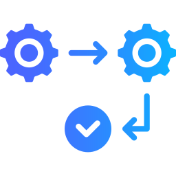 Work process icon