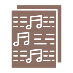 partitura musical icono