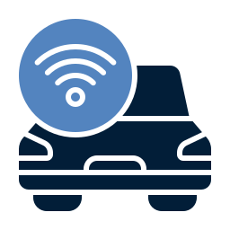 Подключенный автомобиль иконка