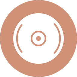 disco cd icona