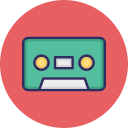 Cassette tape icon