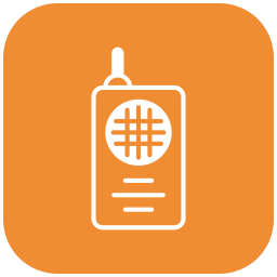 walkie-talkie icono