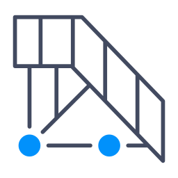 비행기 계단 icon