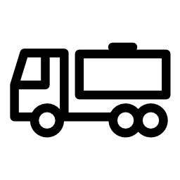 Tank truck icon