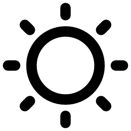 Sun icon