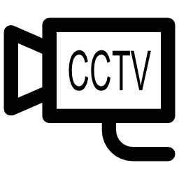 circuito cerrado de televisión icono