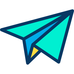 Paper plane icon