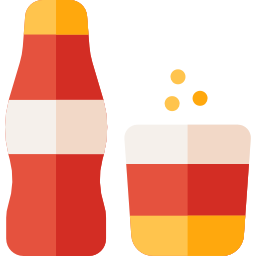 bottiglia di soda icona