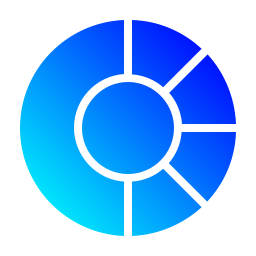 diagramme circulaire Icône