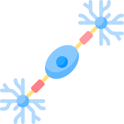 neurone bipolare icona